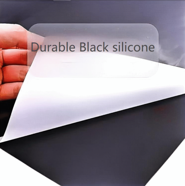 Black Silicone Mat | Durable, Non-Slip Surface for Home and Industrial Use