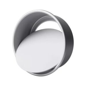 Anodized Aluminum Round Cake Pan with Removable Bottom – 8 Chiffon Baking Mold (Wholesale & Custom)
